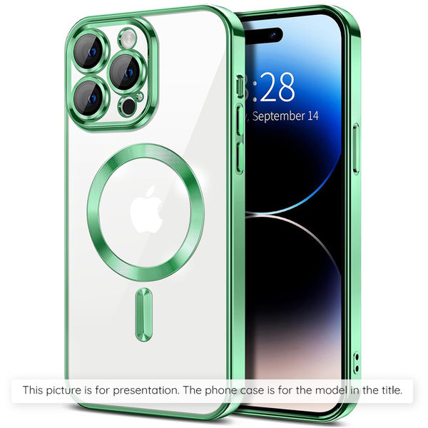 Techsuit - Luxury Crystal MagSafe - Samsung Galaxy A15 4G / A15 5G - Light Green