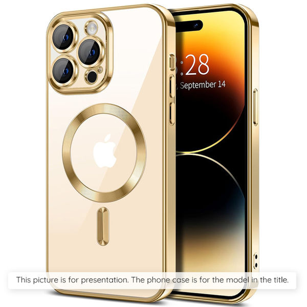 Techsuit - Luxury Crystal MagSafe - Samsung Galaxy A35 5G - Gold