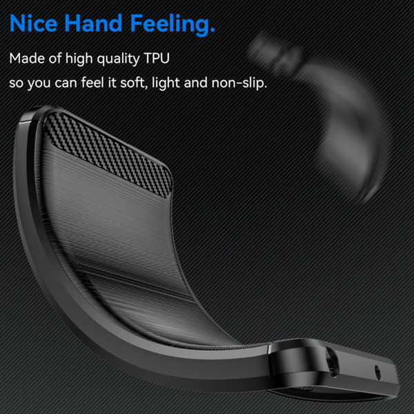 Techsuit - Carbon Silicone - Nothing CMF Phone 1 - Black