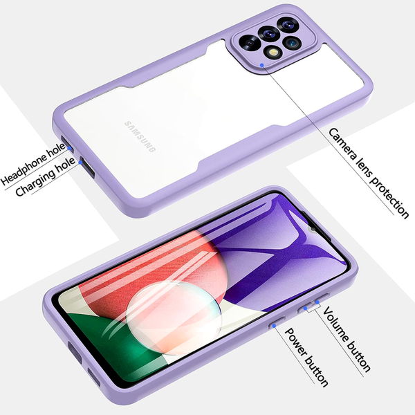 Techsuit - ColorVerse 360 Series + Screen Protector - Oppo Reno12 Pro - Black