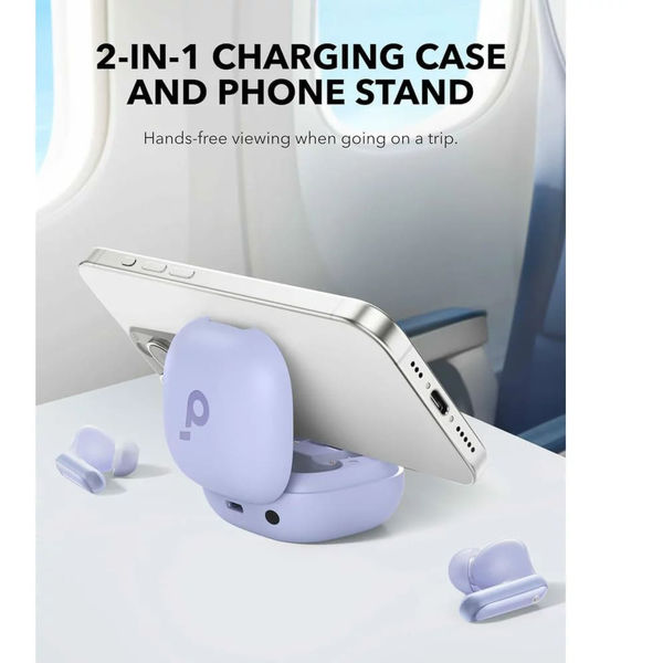 Anker - Wireless Earbuds SoundCore P40i (A3955GQ1) - TWS, Noise Cancelling, Bluetooth 5.2, Touch Control - Purple