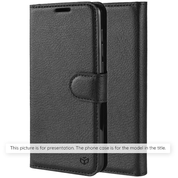 Techsuit - Leather Folio - Nothing CMF Phone 1 - Black