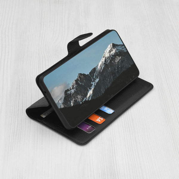 Techsuit - Leather Folio - Nothing CMF Phone 1 - Black
