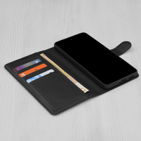 Techsuit - Leather Folio - Nothing CMF Phone 1 - Black