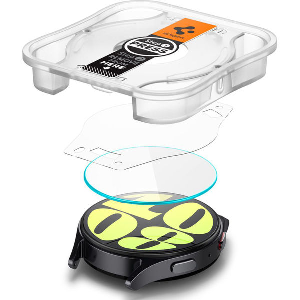 Spigen - Glas.tR EZ Fit (2 pack) - Samsung Galaxy Watch7 40mm - Clear
