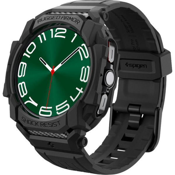 Spigen - Rugged Armor Pro - Samsung Galaxy Watch Ultra 47mm - Black