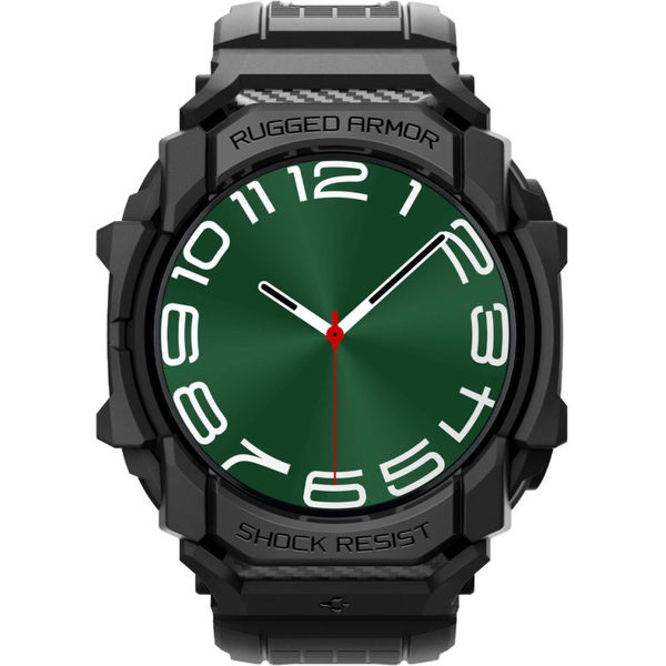 Spigen - Rugged Armor Pro - Samsung Galaxy Watch Ultra 47mm - Black