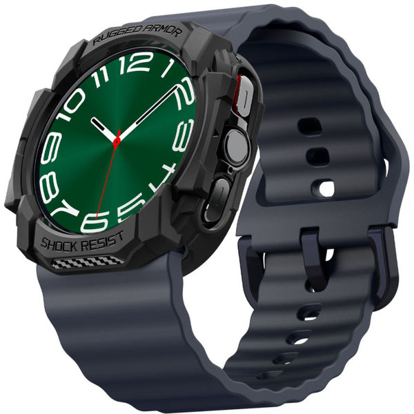 Spigen - Rugged Armor - Samsung Galaxy Watch Ultra 47mm - Black