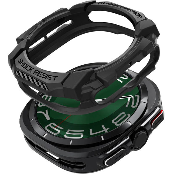 Spigen - Rugged Armor - Samsung Galaxy Watch Ultra 47mm - Black