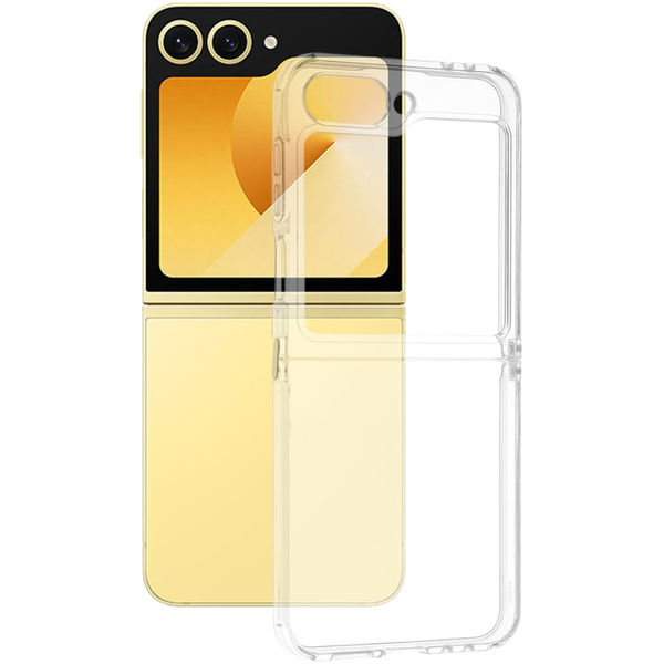 Techsuit - Clear Silicone - Samsung Galaxy Z Flip6 - Transparent