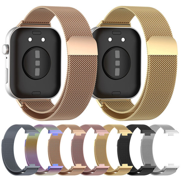 Techsuit - Watchband (W009) - Huawei Watch Fit 3 - Black