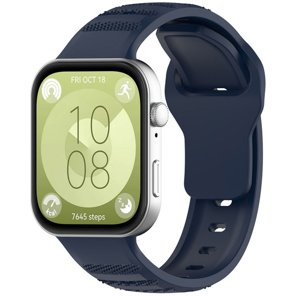 Techsuit - Watchband (W050) - Huawei Watch Fit 3 - Blue