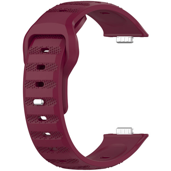Techsuit - Watchband (W050) - Huawei Watch Fit 3 - Bordeaux