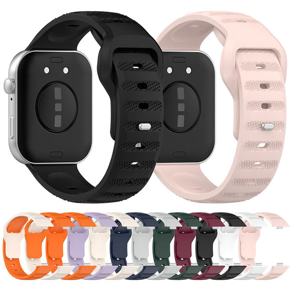 Techsuit - Watchband (W050) - Huawei Watch Fit 3 - Bordeaux