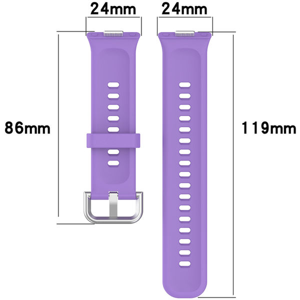 Techsuit - Watchband (W061) - Huawei Watch Fit 3 - Pink