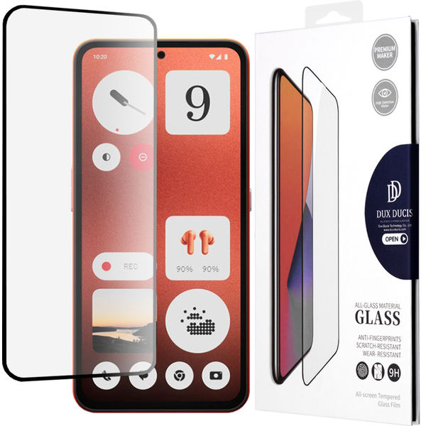 Dux Ducis - Tempered Glass - Nothing CMF Phone 1 - Black