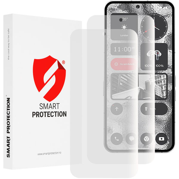 Smart Protection - Premium Classic (2 pack) - Nothing Phone (2) - Clear