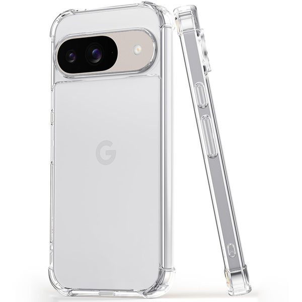 Techsuit - Shockproof Clear Silicone - Google Pixel 9 - Clear