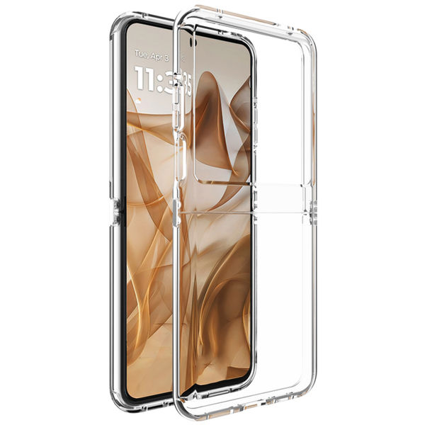 Techsuit - Clear Silicone - Motorola Razr 50 - Transparent