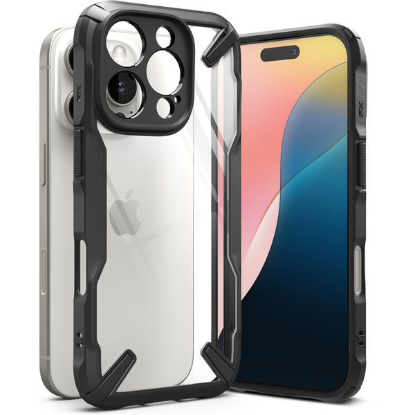 Ringke - Fusion X - iPhone 16 Pro Max - Black