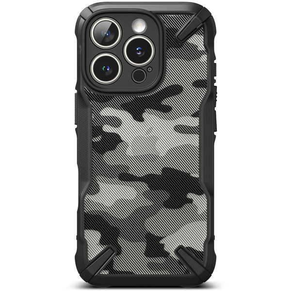 Ringke - Fusion X Design - iPhone 16 Pro Max - Camo Black