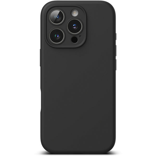 Ringke - Silicone Magnetic MagSafe - iPhone 16 Pro - Black
