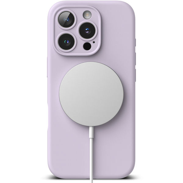 Ringke - Silicone Magnetic MagSafe - iPhone 16 Pro - Lavender