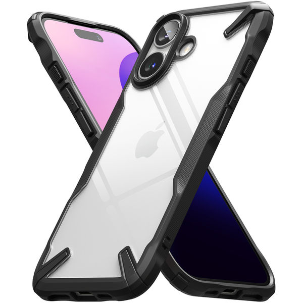 Ringke - Fusion X - iPhone 16 - Black
