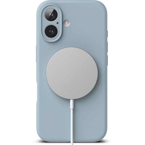 Ringke - Silicone Magnetic MagSafe - iPhone 16 - Blue