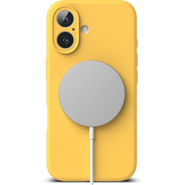 Ringke - Silicone Magnetic MagSafe - iPhone 16 - Yellow