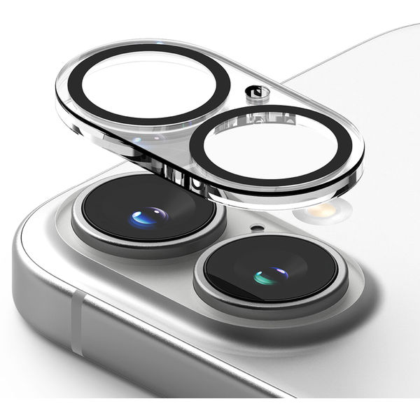 Ringke - Camera Protector Glass (2 pack) - iPhone 16 / iPhone 16 Plus - Clear