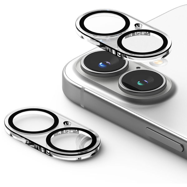 Ringke - Camera Protector Glass (2 pack) - iPhone 16 / iPhone 16 Plus - Clear