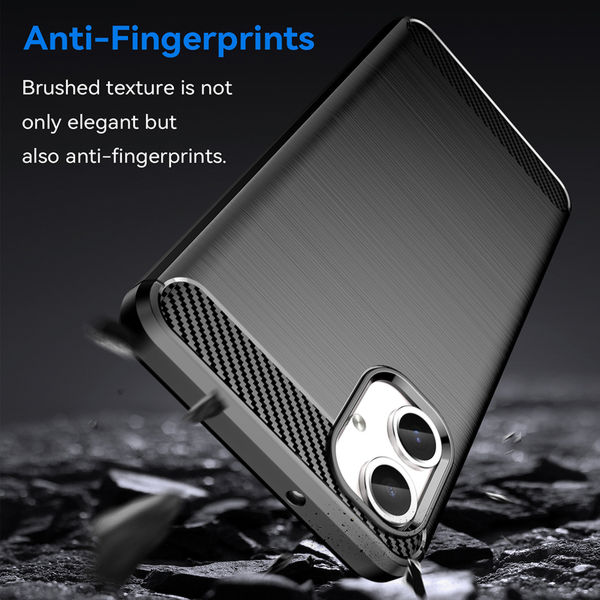 Techsuit - Carbon Silicone - Samsung Galaxy A06 - Black