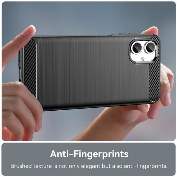 Techsuit - Carbon Silicone - Samsung Galaxy A06 - Black