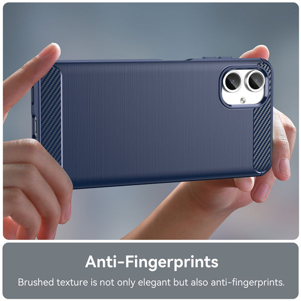 Techsuit - Carbon Silicone - Samsung Galaxy A06 - Blue