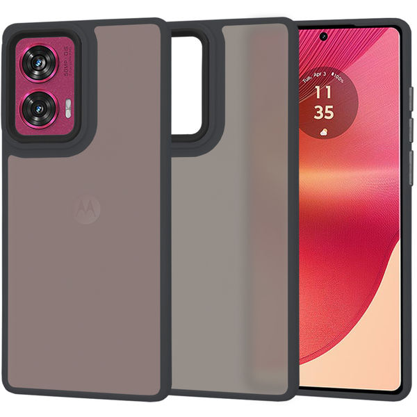 Techsuit - HaloFrost Series - Motorola Edge 50 Fusion - Black