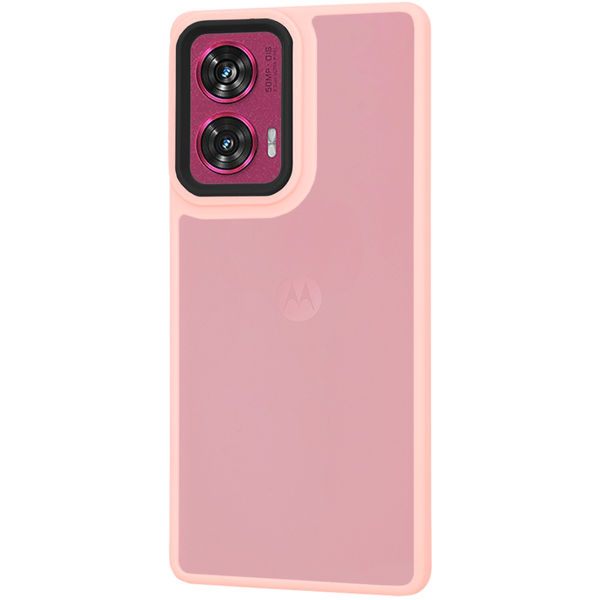 Techsuit - HaloFrost Series - Motorola Edge 50 Fusion - Pink