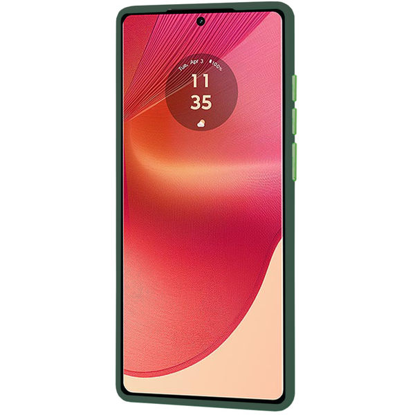 Techsuit - HaloFrost Series - Motorola Edge 50 Fusion - Midnight Green