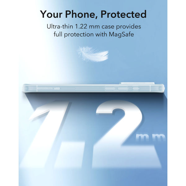 ESR - Zero HaloLock - iPhone 16 - Frosted Blue