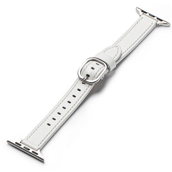 Ringke - Leather One Slim - Apple Watch SE 40mm - White