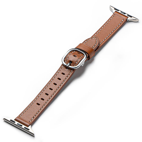 Ringke - Leather One Slim - Apple Watch SE 40mm - Brown