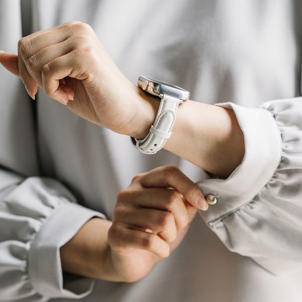 Ringke - Leather One Padded Slim - Apple Watch SE 40mm - Brown