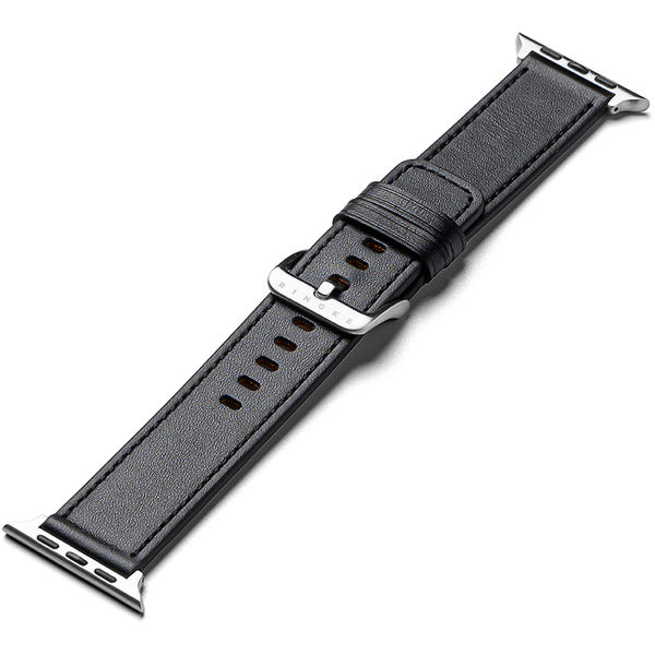 Ringke - Leather One Basic - Apple Watch 6 44mm - Black