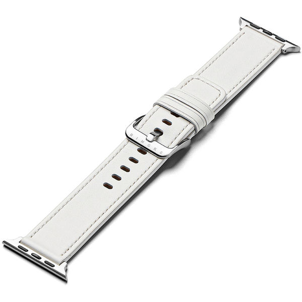 Ringke - Leather One Basic - Apple Watch 6 44mm - White