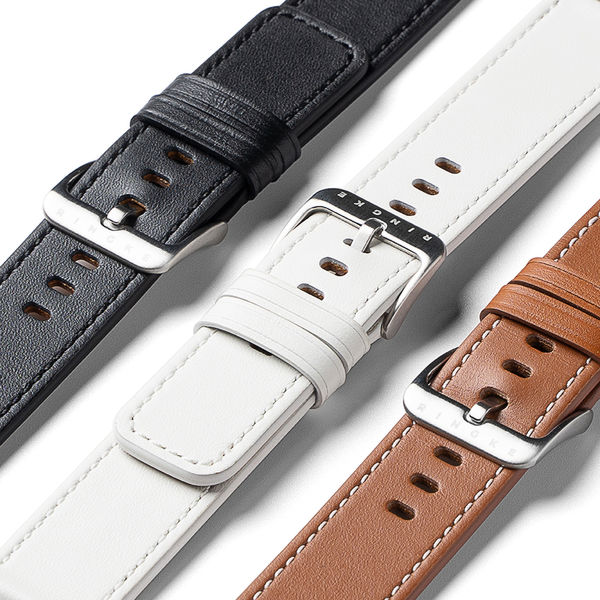 Ringke - Leather One Basic - Apple Watch 6 44mm - White