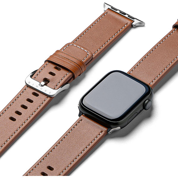 Ringke - Leather One Basic - Apple Watch 6 44mm - Brown