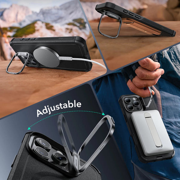 ESR - Cyber Armor Kickstand - iPhone 16 Pro Max - Green