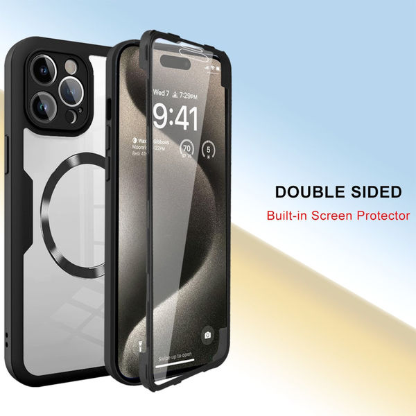 Techsuit - ColorVerse 360 MagSafe Series + Screen Protector - iPhone 11 Pro Max - Pink