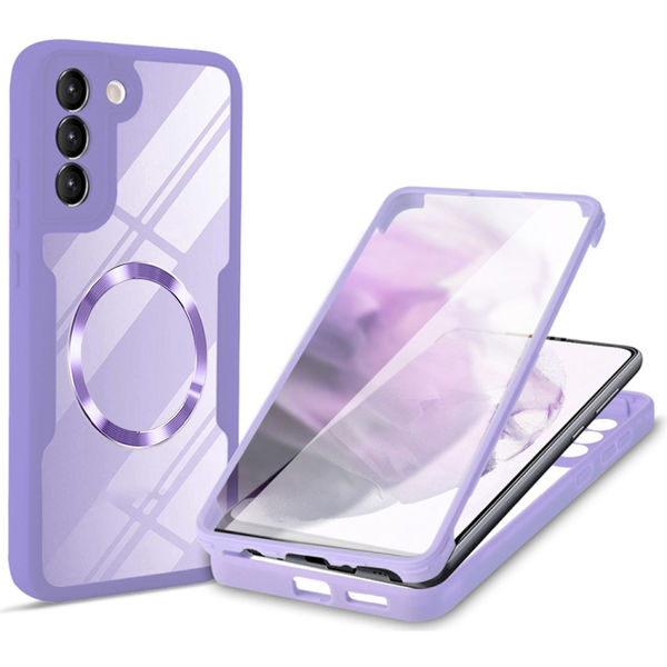 Techsuit - ColorVerse 360 MagSafe Series + Screen Protector - Samsung Galaxy S23 - Purple