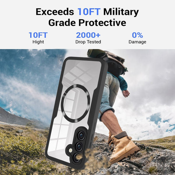 Techsuit - ColorVerse 360 MagSafe Series + Screen Protector - Samsung Galaxy S24 Plus - Purple